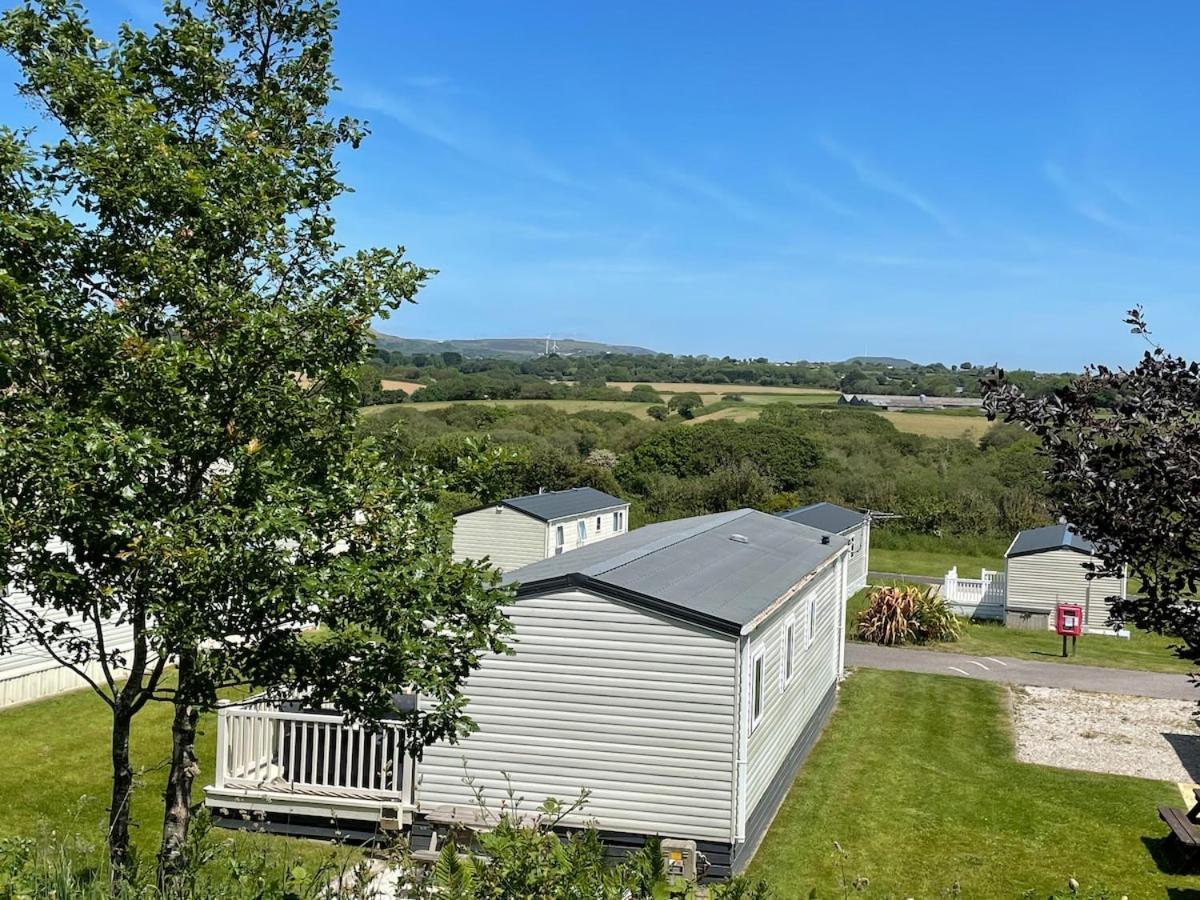 Luxury Caravan Cornwall Sleeps 4 Countryside View St Austell Zewnętrze zdjęcie